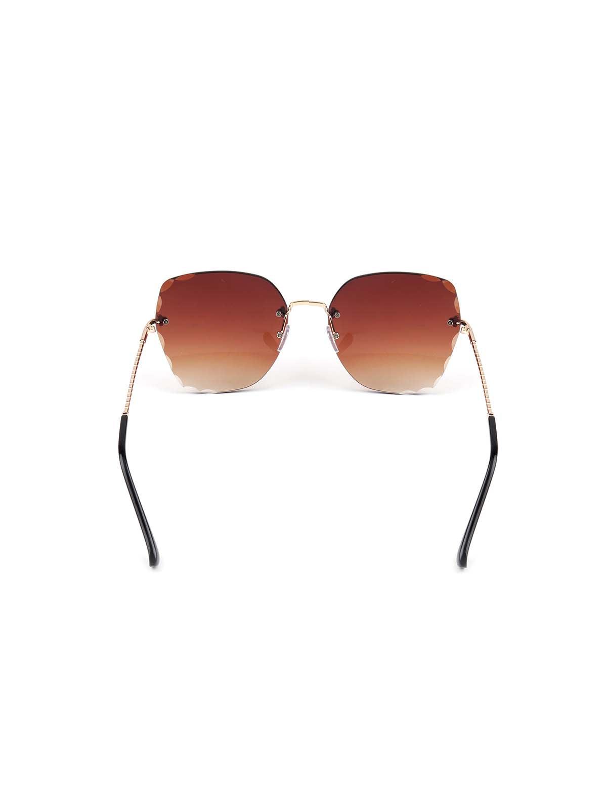 Two-colour Sunglasses with UV400 protection Colour: black and orange